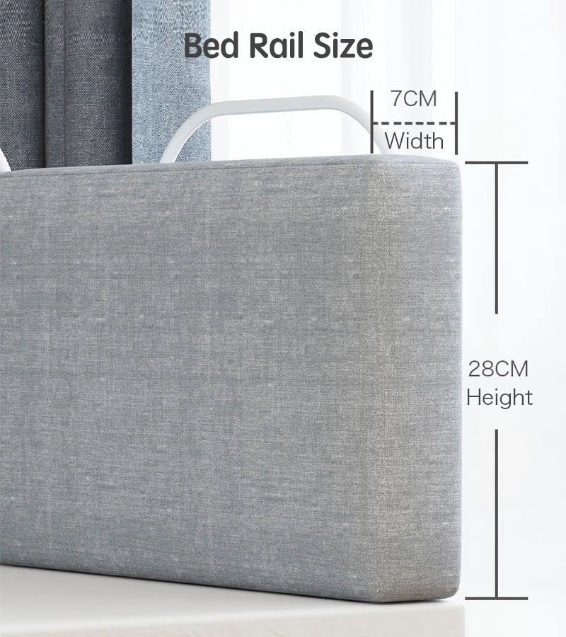 1pc 47cm Baby Bed Rail Guard – Safety Barrier for Children's Bed Protection